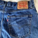 Levi's  Mom Shorts in Medium Blue Wash Photo 7