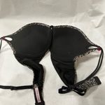 Victoria's Secret  Black and Brown Leopard Print Bra with Underwire Photo 4