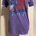 EUC The Muppets Purple and Red Gonzo I Do My Own Stunts Graphic Tee size small Photo 3