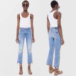 MOTHER Insider Crop Step Fray Photo 1