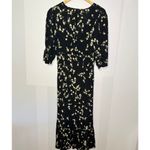 Flynn Skye Elsie Black Tulip Floral Midi Maxi Boho Dress Women's Medium Photo 9