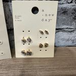 A New Day EUC Earring Set Nickel Free (8 Pairs) Photo 2