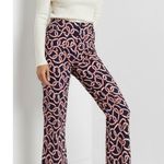Anthropologie MAEVE x ANTHROPOOGIE Colette Cropped Wide-Leg Ponte Pants, Blue/Midnight, 24” Photo 2