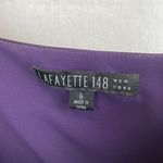 Lafayette 148 100% Silk Purple tank Top from  NY 6 Photo 3