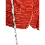 Chico's Chico’s Women Orange Casual Blazer Top Photo 5