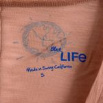 Blue Life  Scoop Neck Long Sleeve Nude Color S New Photo 2