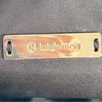 Lululemon All Night Festival Bag Micro Black and Gold NWOT Photo 7