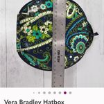 Vera Bradley Cosmetic Bag hat box style with paisley Design NWOT Photo 10