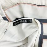 Crystal Doll White and blue Striped belted jumpsuit Photo 7