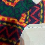 Vintage 90s Latte Women's Fleece Aztec Boho Long Sleeve Jacket Multi Photo 7