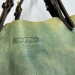 Old Trend Island Mini Tote in Green Leather Crossbody Bag Purse Handbag Photo 1
