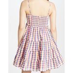 English Factory  Gingham Picnic Plaid Mini Dress Size Medium Photo 8