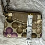 Coach  Floral Nylon Wristlet Photo 7