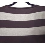 Gianni Bini Wool Sweater Dress XS/S Purple Striped Knit Preppy Soft Grunge Urban Photo 8