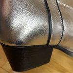 Free People  Borderline Western Boots in Silver - Size 7.5 Photo 6