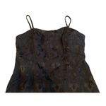 Nicole By Nicole Miller Floral Dress Formal Party Cocktail Career Black Size L Photo 5