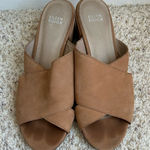 Eileen Fisher  Leather Criss Cross Heeled Sandals‎ 8.5 Photo 0