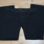7 For All Mankind LEXIE A POCKET Boot Cut Jeans Petites 30 black jeans Photo 0