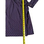 Tommy Hilfiger Blue Long Sleeve Knee Length Wrap Around Dress Size 6 | 48-30 Photo 5