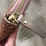 Kate Spade Neda Glitter Greta Cityscape Wallet Blush Pink Photo 5