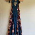 Free People blue and orange flower dress Photo 4