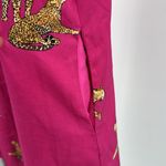 eesome Pink fuschia Mini Dress leopards cheetah Vibrant short balloon sleeve Photo 7