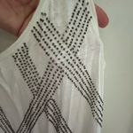 Eileen Fisher  100% linen tank top with immaculate green beading & slight… Photo 1