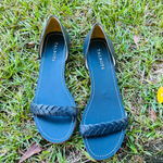 Talbots Leona Woven Leather Sandal Size 9 Photo 2