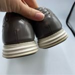 Cole Haan  Grey Leather Lace Up Oxford Shoes Womens 8.5 Loafer Comfort Classic Photo 1