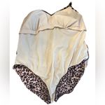 Aqua Green Womens UPF 50 Ring Back One Piece Lined Swimsuit ® Animal Print Sz 18 Photo 5