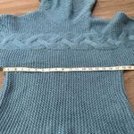 Nine West Vintage America Collection PL Sweater Teal Aqua Cowl Neck Photo 4