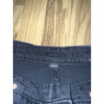 American eagle highest rise 90s boyfriend‎ shorts denim dark wash black size 2 Photo 1