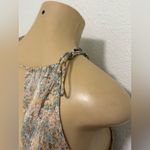 H&M Relaxed Tan and Cream Tie Tank Top Photo 8