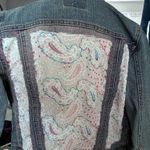 Hand Crafted Blue Embroidered Jean Jacket Photo 0