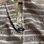 Akris  tan patterned double breasted blazer Photo 4