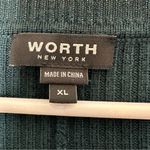 Worth Wool Blend Dark Green Stretchy Long Sleeve XL Photo 2