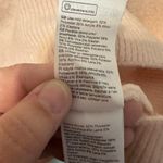 & Other Stories & Other Stories Light Pink Mock Neck Cropped Sweater Size Medium Wool Blend Photo 3