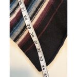 Joie  'Ligiere B' Print Wool Wrap Vest- Caviar multi-color Size L Striped Black Photo 7