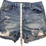 REWASH  Real Curve High Rise Distressed Denim Jean Shorts Size 3/26 Photo 12