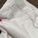 st. john's bay St. John’s Bay NWT mid rise crop white jeans plus size 18 detailed scallop Photo 6