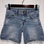 American Eagle  Super Super Stretch Midi Shorts 4” Inseam Size 0 Photo 0