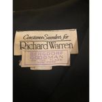 Vintage 80s Dress Constance Saunders Bergdorf Goodman Black Pleated Union Made 8 Photo 8