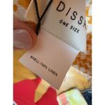 DISSH Gaia Mango Geo Wide Brim Hat NWT Sz. O/S Orange Photo 6