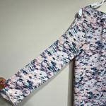 Amanda Uprichard  Cold Shoulder Long Sleeve Blouse Colorful Medium Photo 1