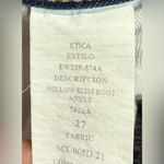 Etica Willow Slim Boot Ankle Jeans High Rise Medium Wash Sustainable Denim Sz 27 Blue Photo 4