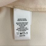 1. State  Women’s Short Sleeve Jewel Neck Button Up Blouse Top Ivory Size S Photo 7