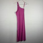 Aerie NWT  One Shoulder Ribbed Midi Dress Size Medium Photo 3