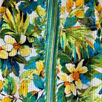 Alfred Dunner  Tropical Floral Jacket - Green, Yellow, Blue Photo 3
