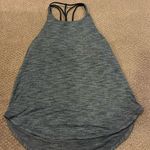 Lululemon Women’s Grey Raise the Barre Tank Top with Strappy Built in Sports Bra Photo 0