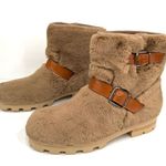 Jimmy Choo  Moto Youth II Strap Artificial Fur Ankle Booties Size EU 41 Photo 13